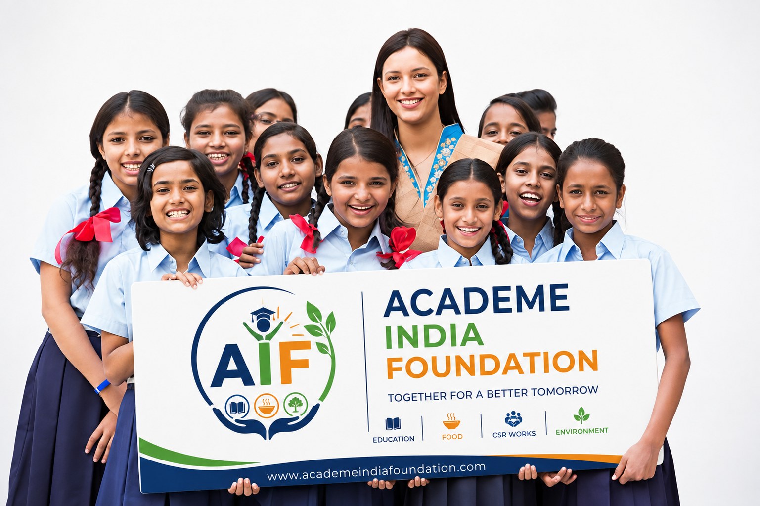Students supported by Academe India Foundation